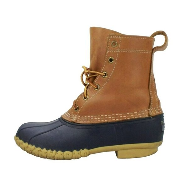 L.L. Bean Shoes Ll Bean Brown Leather Lace Up Waterproof Unlined